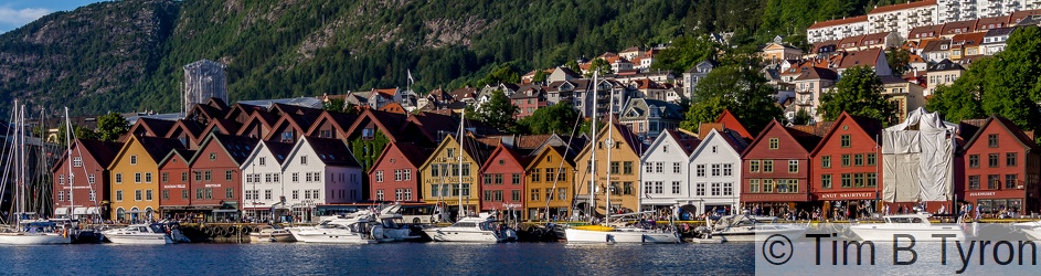 Bryggen in Bergen, Norway